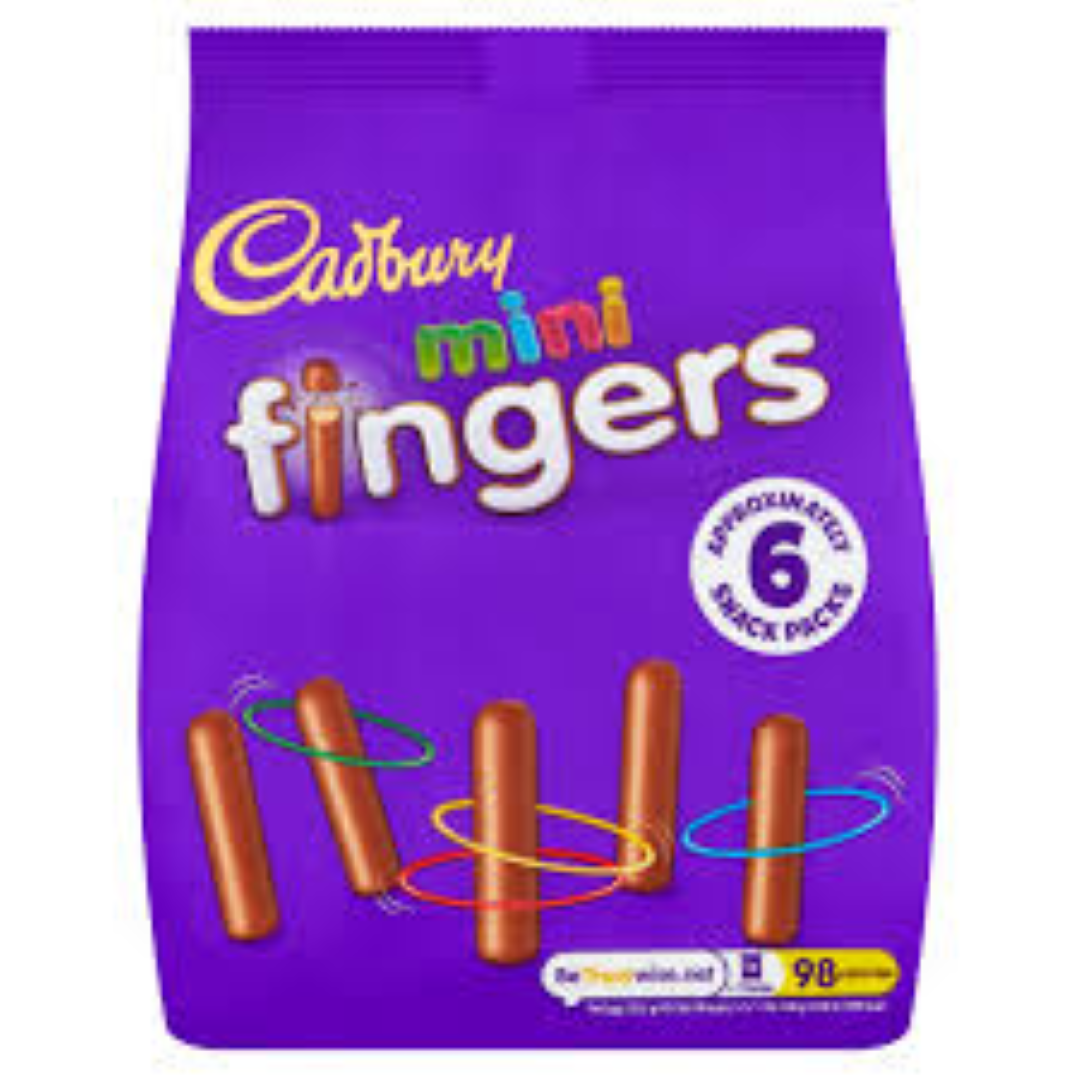 CADBURY MINI FINGERS 115.8G